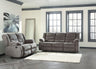 Tulen - Reclining Living Room Set Gray 2 Pc. - Reclining Sofa, Loveseat by Signature Design by Ashley® | Bel Furniture