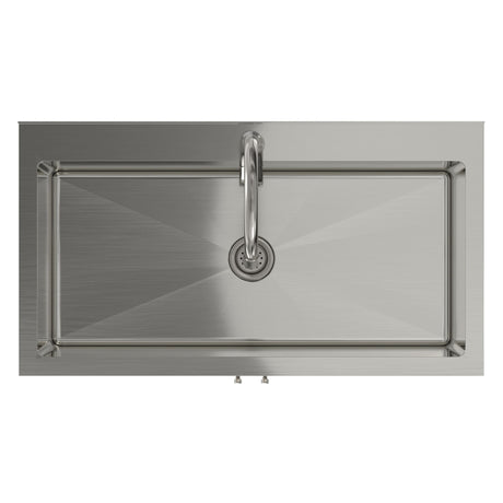 Reed - Deluxe Laundry Cabinet With Pull-Out Faucet And Stainless Steel Sink - view 19
