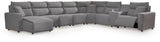 Modmax II - Reclining Sectional - Salt And Pepper