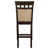 Gabriel - Closed Back Counter Chair (Set of 2) - Cappuccino by CoasterEveryday | Bel Furniture