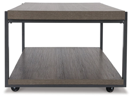 Wilmaden - Gray / Black - Occasional Table Set (Set of 3) by Signature Design by Ashley® | Bel Furniture