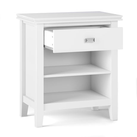 Artisan - Handcrafted Bedside Table by Simpli-Home | Bel Furniture