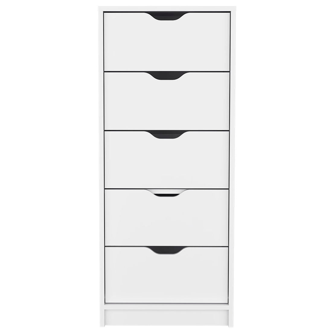 5 Drawer Standard Chest - White