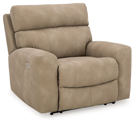 Next-gen Durapella - Power Recliner With Adj Headrest Beige by Signature Design by Ashley® | Bel Furniture
