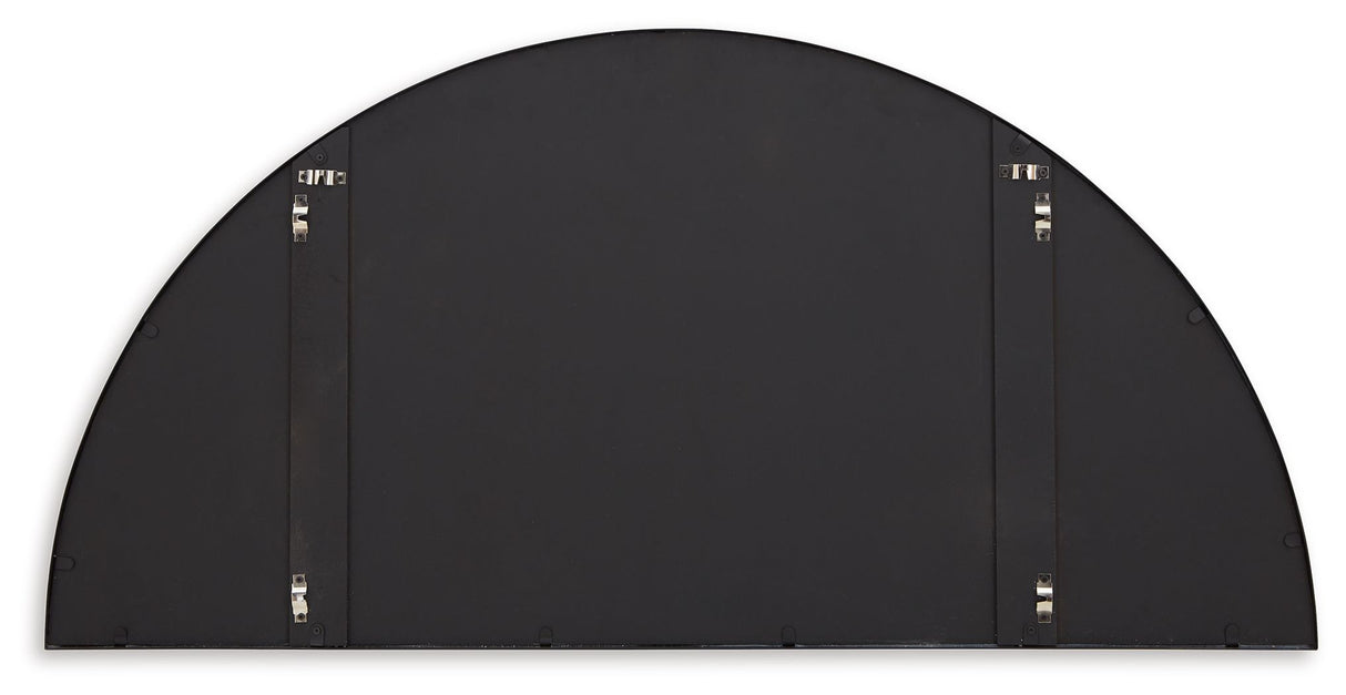 Denlow - Black - Accent Mirror by Signature Design by Ashley® | Bel Furniture