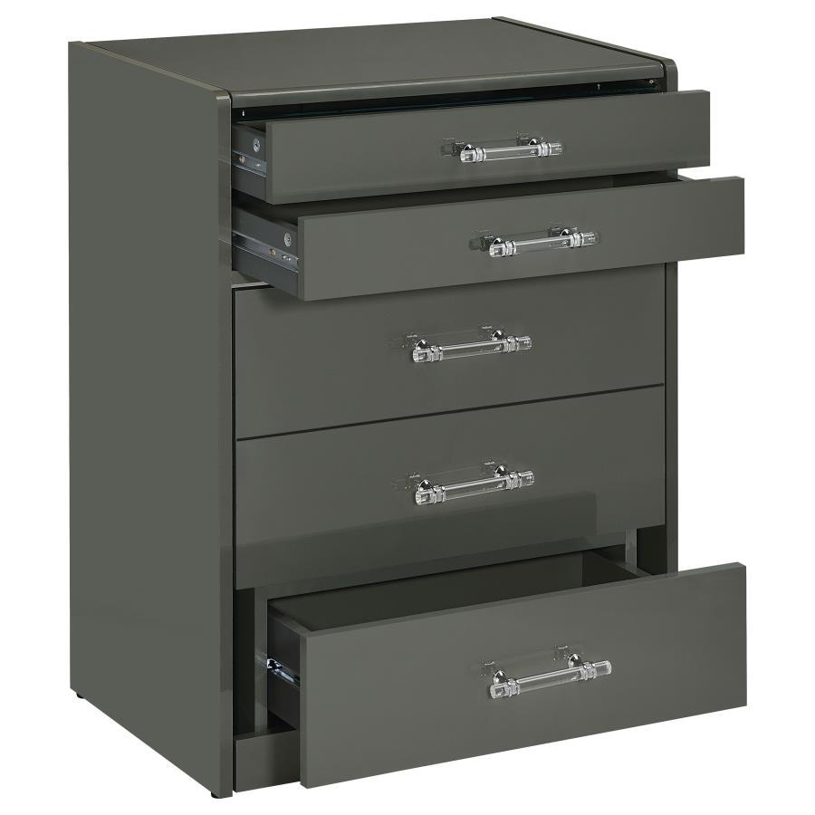 Danbury - 3-Drawer Makeup Vanity & Stool Set by Coaster Fine Furniture | Bel Furniture