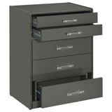 Danbury - 3-Drawer Makeup Vanity & Stool Set by Coaster Fine Furniture | Bel Furniture