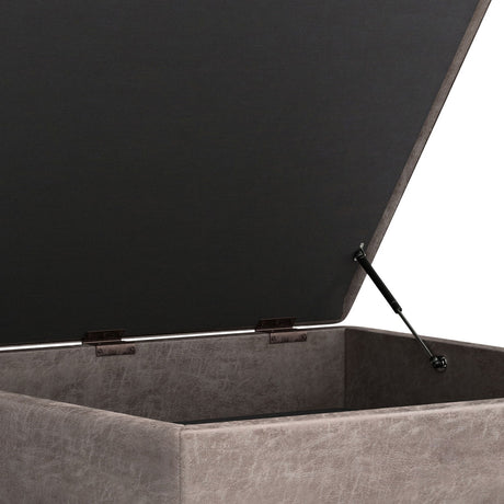Owen - Multifunctional Square Coffee Table Storage Ottoman - view 46