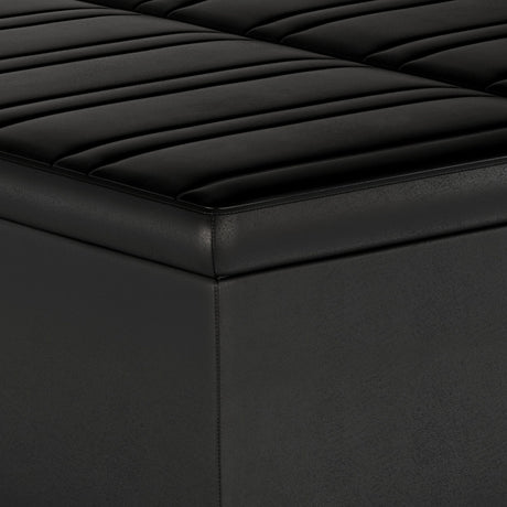 Ellis - Coffee Table Storage Ottoman Contemporary Design - view 24