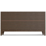 Harper - 3 Door Sideboard Buffet / Storage Cabinet - Walnut Brown by Simpli-Home | Bel Furniture