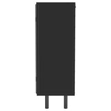 Dalia - 2 Door Accent Storage Cabinet With Shelving - Black