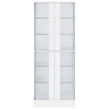 Cabra - 4-door LED Curio Display Cabinet