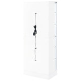 Cabra - 4-door LED Curio Display Cabinet