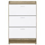 Denia - 3-Tier Engineered Wood Shoe Cabinet