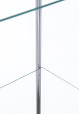 Bellatrix - 4-Shelf Clear Glass Curio Cabinet