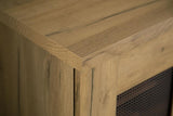 Bristol - 6-Shelf Engineered Wood Shoe Cabinet - Golden Oak