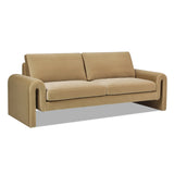 Mason - Arched Arm Sofa - Camel Brown Beige by Jennifer Taylor Home | Bel Furniture