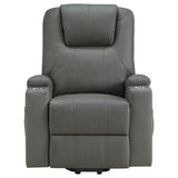 Armstrong - Upholstered Power Lift Massage Recliner