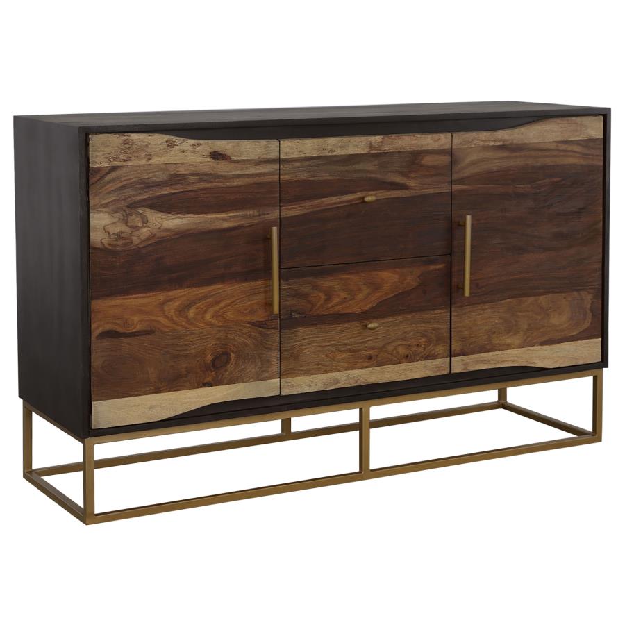 Zara - 2-Door Wood Accent Storage Cabinet