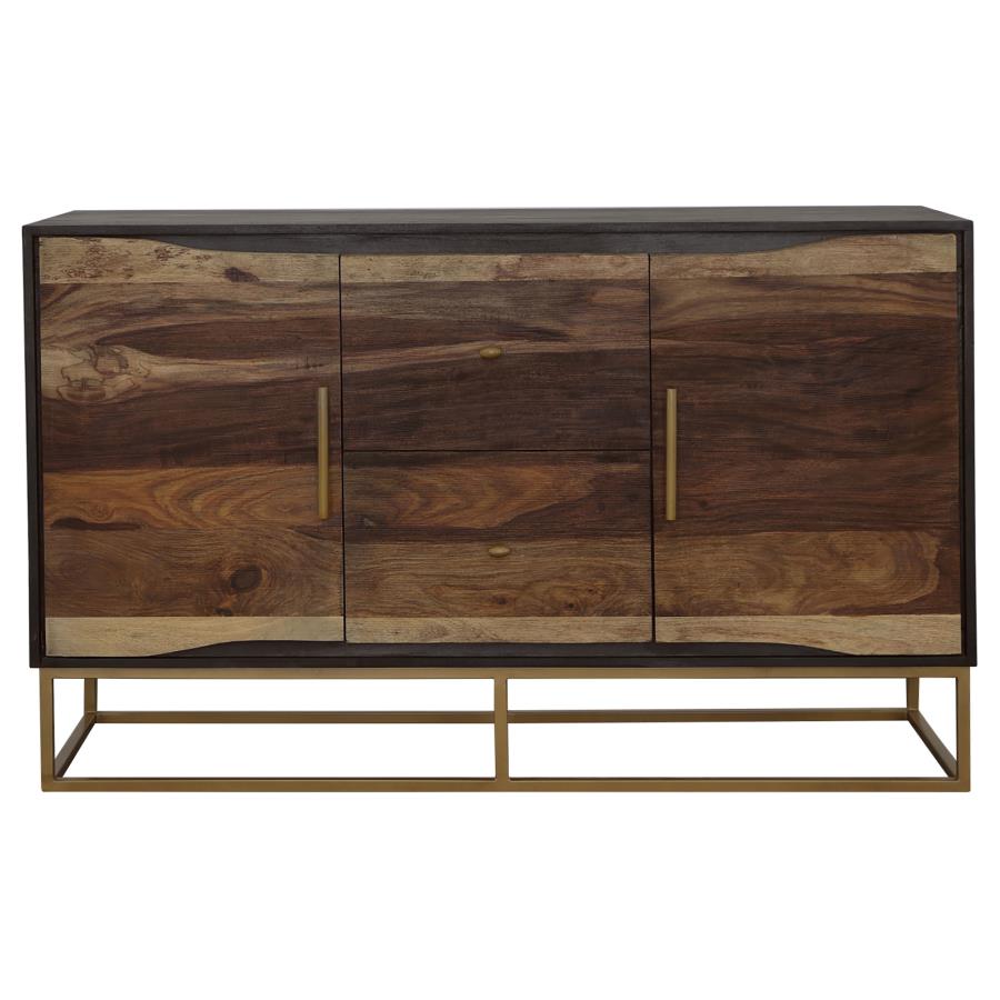 Zara - 2-Door Wood Accent Storage Cabinet