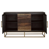 Zara - 2-Door Wood Accent Storage Cabinet
