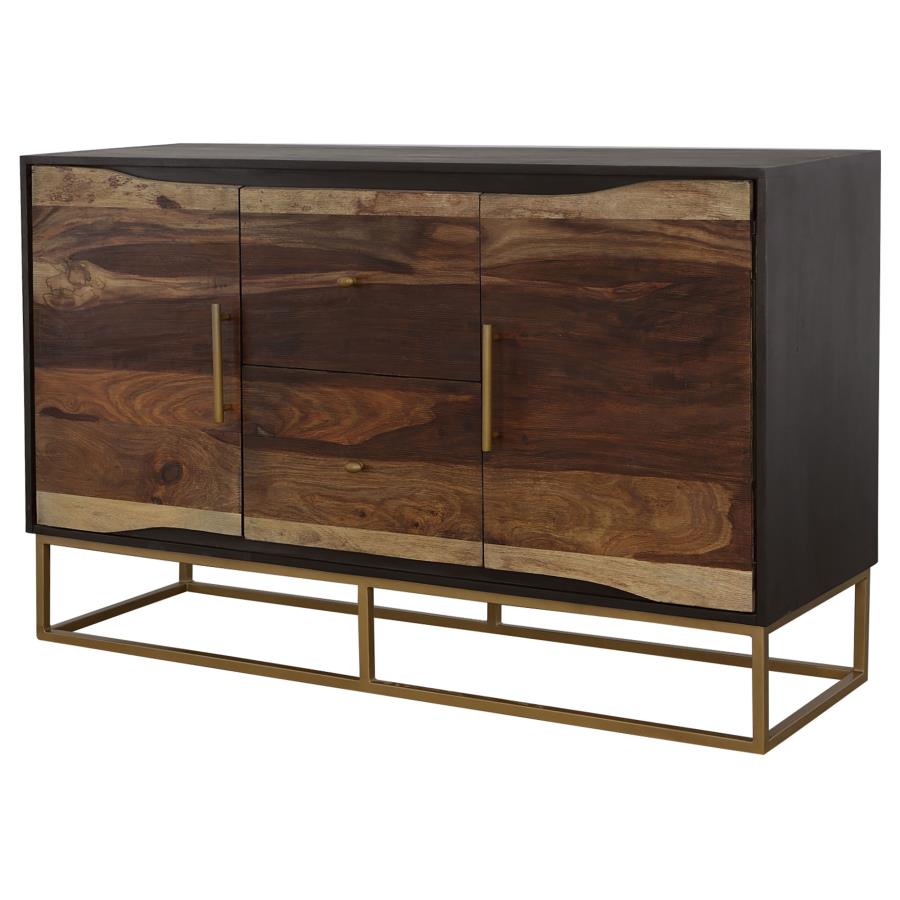 Zara - 2-Door Wood Accent Storage Cabinet
