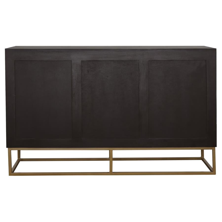 Zara - 2-Door Wood Accent Storage Cabinet