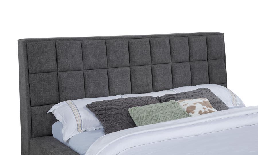 Dreux - Upholstered Panel Platform Bed