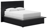 Londer - Black - Queen Panel Bed by Millennium® by Ashley | Bel Furniture