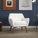 Panom - Lounge Chair - Brown / White