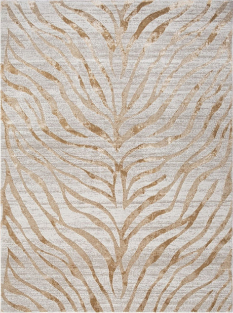 Elegance - GC_CNC6007 Area Rug Gold by Icona Home Decor | Bel Furniture