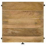 Declan - 1-Drawer Wood Accent Side Table - Natural Mango