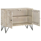 Eileen - 2 Door Wood Storage Accent Cabinet
