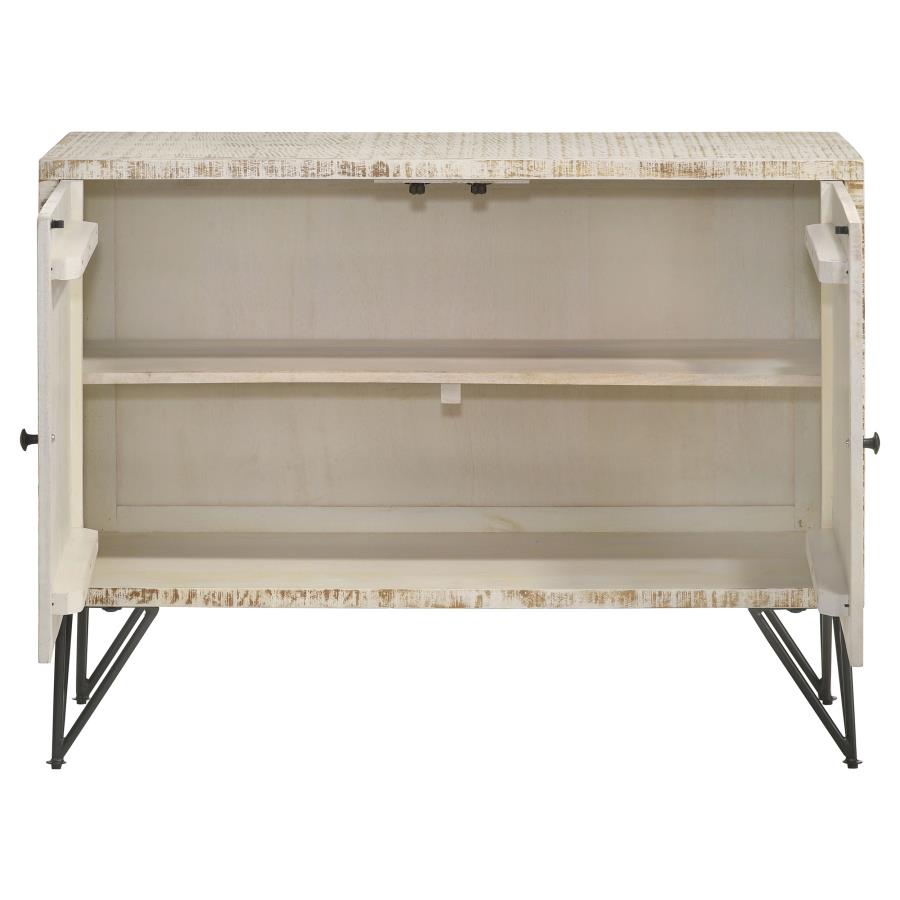 Eileen - 2 Door Wood Storage Accent Cabinet