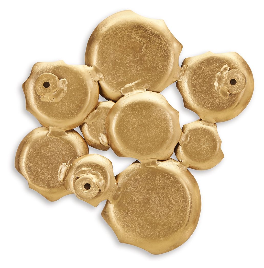 Gageton - Antique Gold Finish - Wall Decor by Signature Design by Ashley® | Bel Furniture