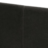 David - King Tufted Wingback Bed - Dark Charcoal Gray by Jennifer Taylor Home | Bel Furniture