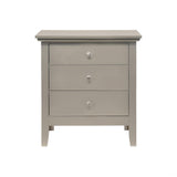 3 Drawer Nightstand & Dove Tailed Drawers