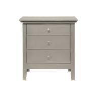3 Drawer Nightstand & Dove Tailed Drawers