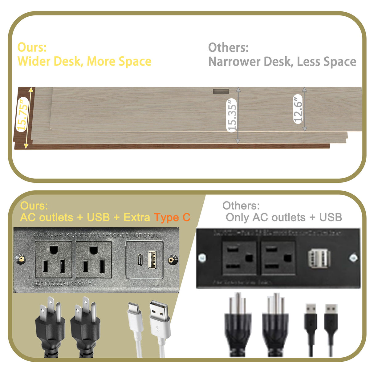 Ethan - Bunk Bed With Desk, Charging Station, Storage Shelves