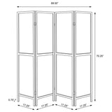 Deepika - 4-Panel Room Divider Folding Screen
