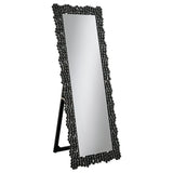Mckay - Acrylic Frame Standing Mirror - Smokey Gray