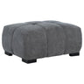 Octavia - Upholstered Rectangular Ottoman Dark Gray by Coaster Fine Furniture | Bel Furniture