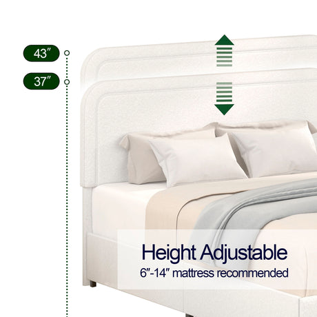 Liv - Patented With Drawers Upholstered Storage Platform Bed - view 19