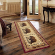 Nature's Nest - GC_CBL3007 Lodge Area Rug by Icona Home Decor | Bel Furniture
