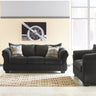 Darcy - Living Room Set Black 2 Pc. Sofa, Loveseat by Signature Design by Ashley® | Bel Furniture