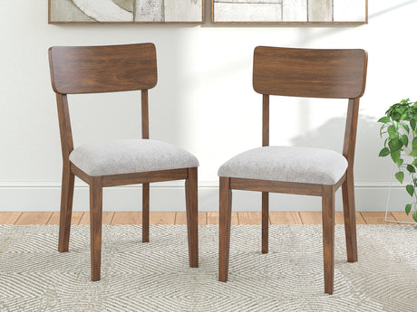 Tameride - Dining Upholstered Side Chair (Set of 2) - Brown - view 3