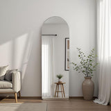 Stabler - Metal Framed Floor Mirror - Black