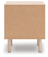Arloster - Tan - One Drawer Night Stand by Signature Design by Ashley® | Bel Furniture