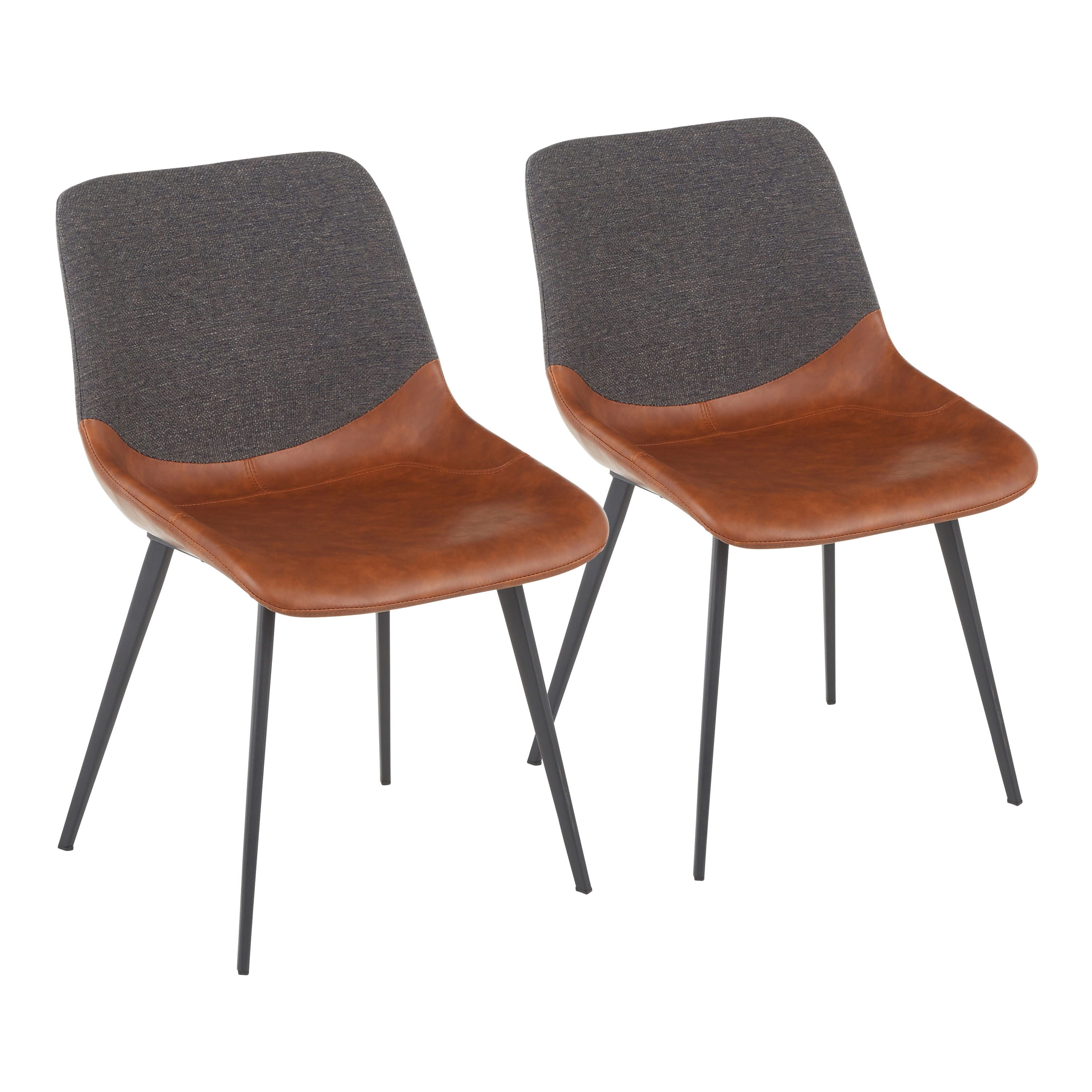 Outlaw - Industrial Two Tone Chair (Set of 2)