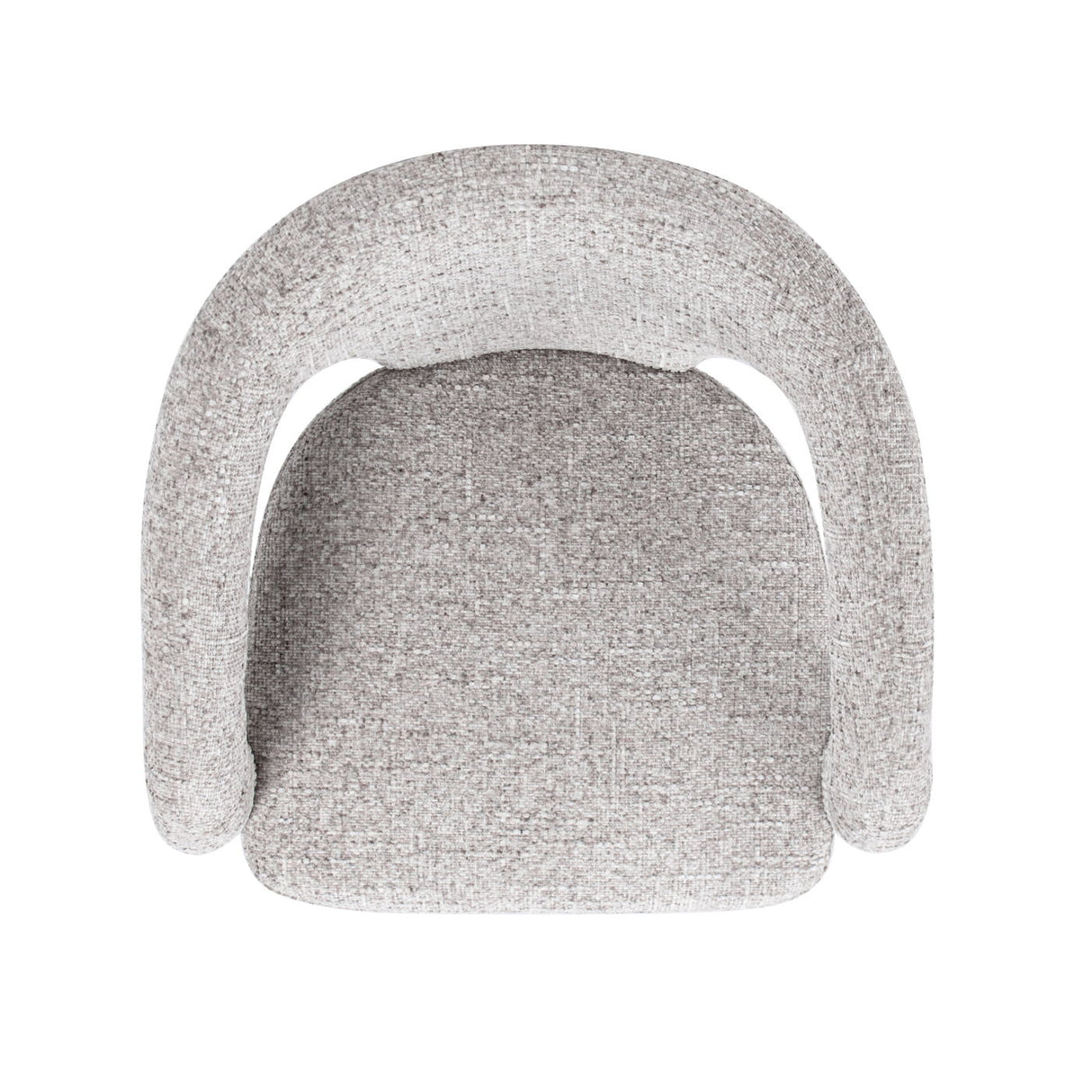 Sydney - Fully Upholstered Barrel Dining Chair - Multi Greige Beige by Jennifer Taylor Home | Bel Furniture